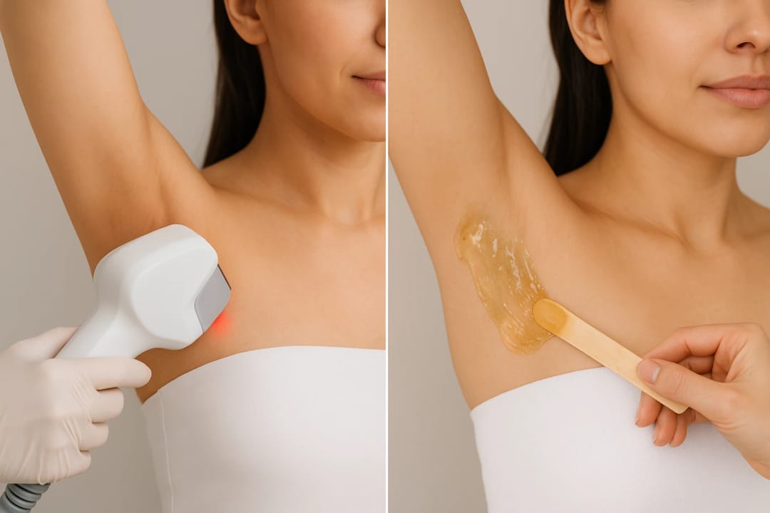 laser hair removal vs waxing